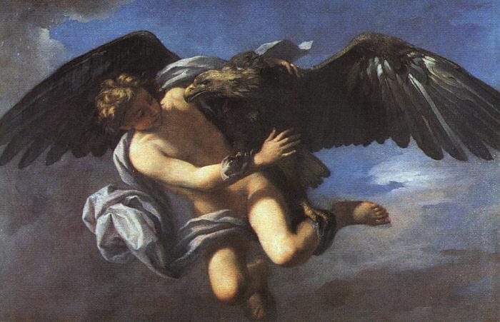 Anton Domenico Gabbiani The Rape of Ganymede Germany oil painting art